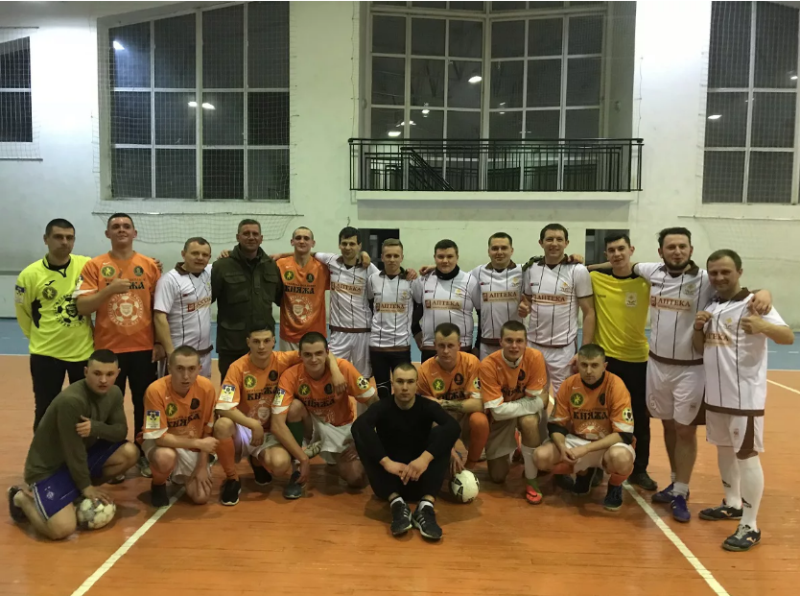 Відбулася товариська гра між Капеланами та Нацгвардійцями