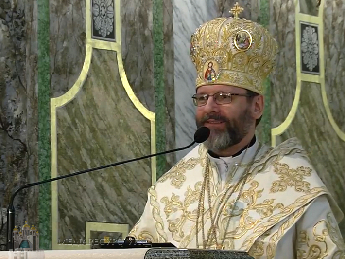 Глава УГКЦ Блаженніший Святослав привітав римо-католиків зі святом Воскресіння