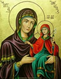 7 серпня - успіння Святої Праведної Анни, матері Богородиці