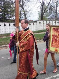 Вулицями м. Долина відбувся щорічний хресний хід.(ФОТО)