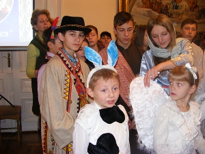 В Івано-Франківській архієпархії УГКЦ поставили екологічний вертеп