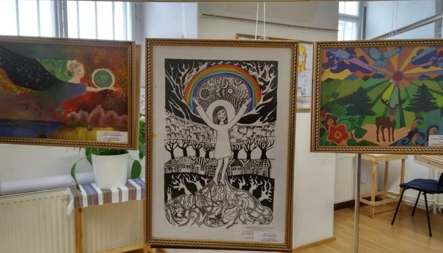 У Відні дебютувала виставка малюнків Всеукраїнського конкурсу 