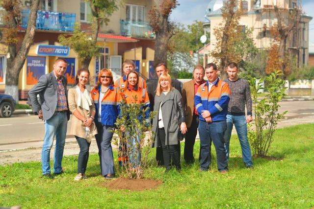 На Львівщині долучились до акції «Посади дерево миру»