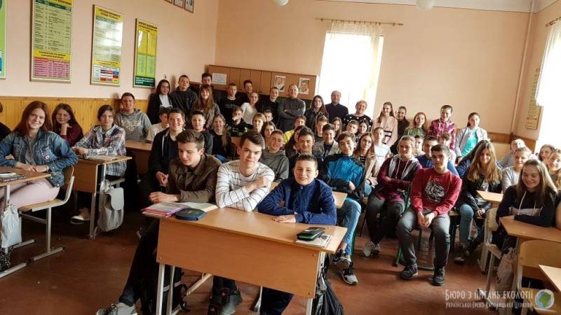 Пройшов екологічний день в рамках тижня духовності у школі м. Рава-Руська