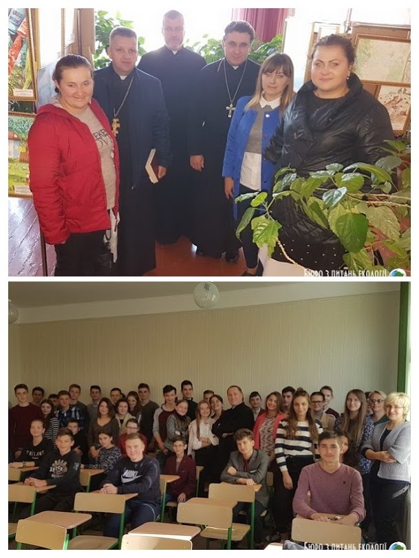 Три священики-екологи провадили екологічні місії у м. Буськ