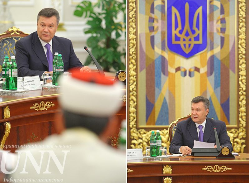 Круглий стіл - зустріч Президента В.Януковича і Першоієрархів українськиїх церков Круглий стіл - зустріч Президента В.Януковича і Першоієрархів українськиїх церков