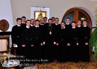 До Блаженнішого Святослава завітали в гості брати-новики Крехівського монастиря