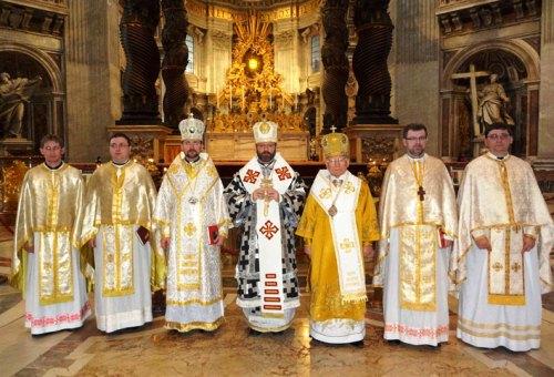 У Неділю всепрощення Глава УГКЦ молився на гробі святого апостола Петра у Ватикані