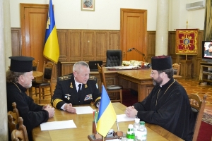 Патріарх Святослав провів зустріч з міністром оборони України