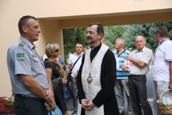 Військоі капелани відвідали поранених прикордонників.(ФОТО)