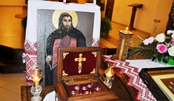 у Дрогобичі молились біля мощей святого Йосафата Кунцевича