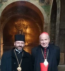 Київ: відбулась зустріч ВРЦіРО з Папським легатом Крістофом Шенборном.(ФОТО)