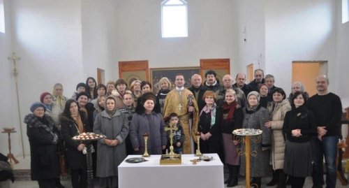 У Черкасах відбулася перша Божественна Літургія у новозбудованій каплиці УГКЦ