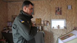 Бійці в зоні АТО відзначають свято Воскресіння Христового.(ФОТО,ВІДЕО)