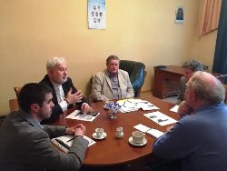 Владика Йосиф (Мілян) зустрівся із представниками канадських жертводавців Патріаршого Собору УГКЦ