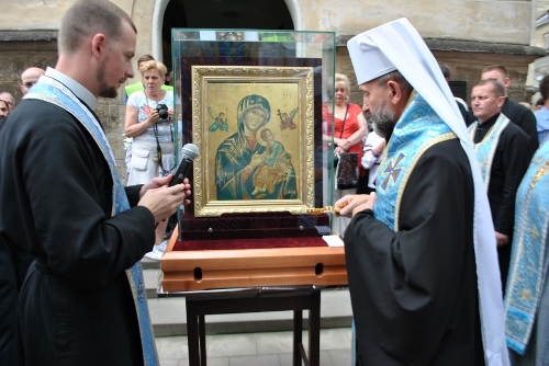 У Львові зустріли ікону Матері Божої Неустанної Помочі.(ФОТО)