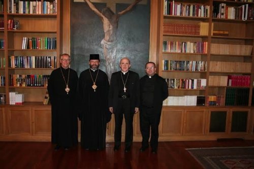 Візит Патріарха Святослава до Іспанії завершився зустріччю з Архиєпископом Мадрида.(ФОТО)