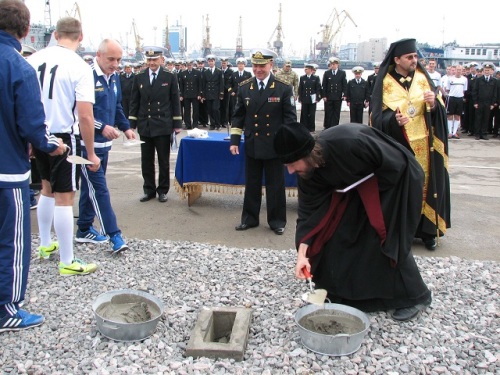 Одеса: початок будівництва спортивно-оздоровчого комплексу ВМС єпископ УГКЦ Михаїл (Бубній)