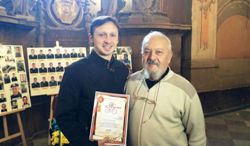 Подяку за служіння у зоні АТО вручили капелану УГКЦ