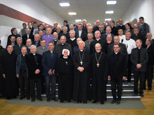 Дні духовної обнови і навчання спільно пройшли українські та польські капелани.(ФОТО)Дні духовної обнови і навчання спільно пройшли українські та польські капелани.(ФОТО)