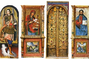 Іконостас – ХVІ ст.,повністю збережений в українському іконописі, повертається до рідного храму