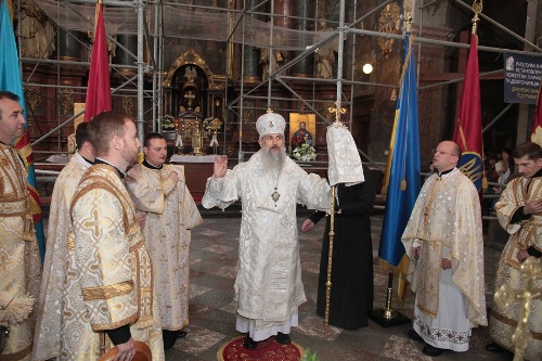 Головний капелан Львівської Архиєпархії УГКЦ отримав відзнаку синкела – нагрудний хрест з прикрасами