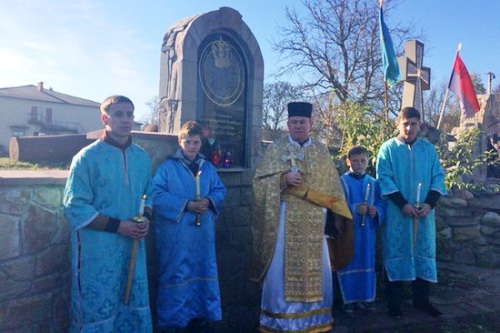 На Тернопільщині відкрили меморіал Митрополиту Андрею Шептицькому.(ФОТО)