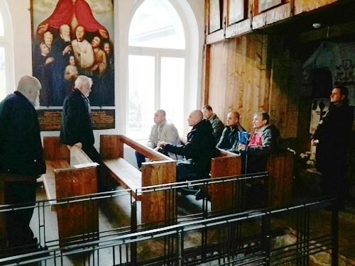 Єпископ УГКЦ зустрівся в Естонії з українськими військовими, які проходять реабілітацію після АТО