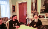 Патріарх Філарет провів зустріч із представниками фонду ООН з ВІЛ/СНІДу.(ФОТО)