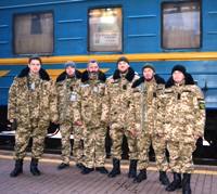Відбулася п’ята ротація військових священиків у зону проведення АТО.(ФОТО)