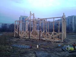 На Черкащині греко-католики отимують погрози про спалення каплиці, яку будують.(ФОТО) 