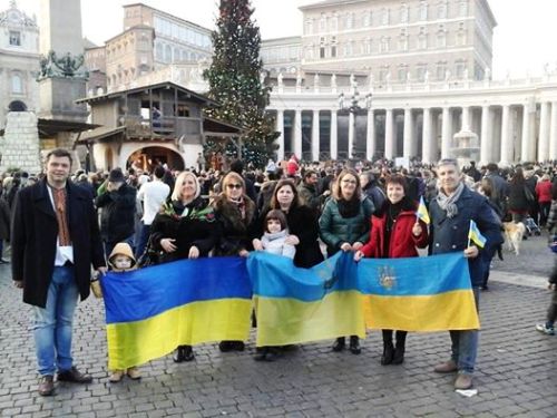 За батьківщину у Соборі Св.Петра у Римі помолились тисячі українців.(ФОТО)