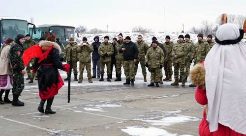 Студенти УКУ перебувають із вертепом на Сході України.(ФОТО)