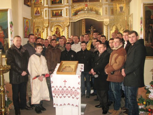 Прощу до Підкамінського монастиря здійснили учасники АТО.(ФОТО)