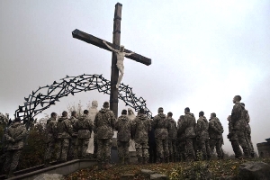Паломництво до Гошівського монастиря здійсн урсанти Національної академії сухопутних військ 