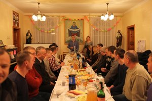 На Львівщині відбулась спільна коляда з учасниками АТО та волонтерами
