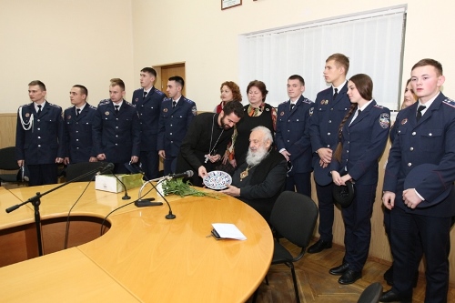 Блаженніший Любомир Гузар зустрівся ﻿зі студентами Фіскального університету
