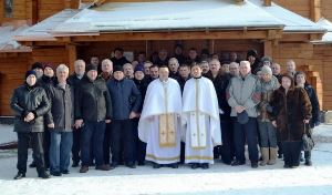 На Різдво Христове у військовому храмі Стрітення Господнього відбулася перша Літургія