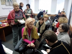 Патріарх Святослав зустрівся із родинами героїв Небесної cотні в Києві.(ФОТО)