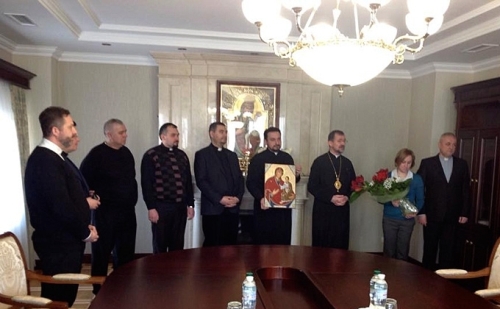 Патріарха Святослава із п’ятою річницею інтронізації привітали працівники Патріаршої курії