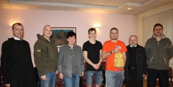 Ченці-василяни провідали українських військовослужбовців у литовському реабілітаційному центрі 