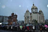 Дрогобич: у Вербну неділю відбулася Хресна хода за мир в Україні.(ВІДЕО)