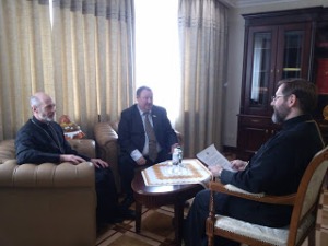 Глава УГКЦ зустрівся з головою профспілок персоналу пенітенціарної служби України