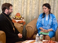 Патріарх Святослав првів зустріч з головою Комітету ВРУ у закордонних справах