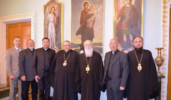 Патріарх Філарет зустрівся з Першоієрархом УПЦ Канади та  капеланами служби Збройних сил Канади