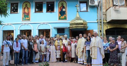 Апостольський Нунцій в Україні відвідав парафію УГКЦ в. Одесі.(ФОТО) Апостольський Нунцій в Україні відвідав парафію УГКЦ в. Одесі.(ФОТО)