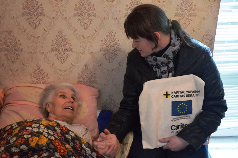 БФ «Карітас» України реалізовує проект «Домашня опіка в буферній зоні»