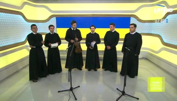 Василіянський монаший хор “DEISIS” виступав в програмі “Labas rytas” на литовському телебаченні