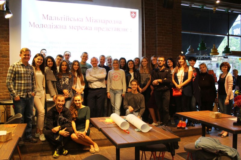 В Івано-Франківську мальтійці зініціювали Міжнародний молодіжний пілотний проект