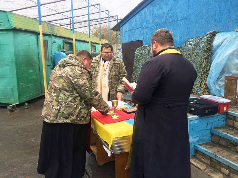 Військових на сході України відвідали Капелани УГКЦ 